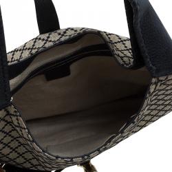 مملوكة مسبقًا حقيبة غوتشي نيو جاكي متوسطة كانفاس دايمانت بيج/ أسود