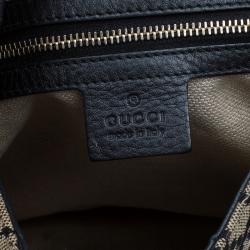 مملوكة مسبقًا حقيبة غوتشي نيو جاكي متوسطة كانفاس دايمانت بيج/ أسود