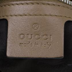 Pre Owned حقيبة غوتشي غوتشيسيما GG توينز هوبو جلد نود وسط