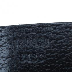 Pre Owned Gucci Black Fabric Small GG Abey Shoulder Bag