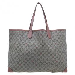 Pre Owned حقيبة توت غوتشي غوتشيسيما ستار جرافيك كانفاس متعددة الألوان