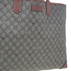 Pre Owned حقيبة توت غوتشي غوتشيسيما ستار جرافيك كانفاس متعددة الألوان