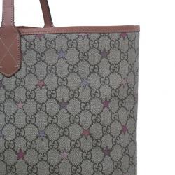 Pre Owned حقيبة توت غوتشي غوتشيسيما ستار جرافيك كانفاس متعددة الألوان