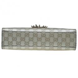 مملوكة مسبقًا Gucci Metallic Gold Guccissima Leather Emily Chain Shoulder Bag