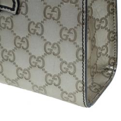 مملوكة مسبقًا Gucci Metallic Gold Guccissima Leather Emily Chain Shoulder Bag