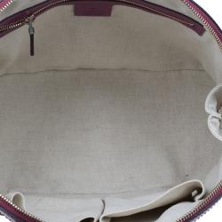 مملوكة مسبقًا Gucci Pink Patent Nice Microguccissima Top Handle Bag