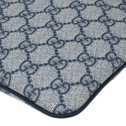 Pre Owned حقيبة غوتشي سوبريم فلات GG  ماسنجر كانفاس مونوجرام