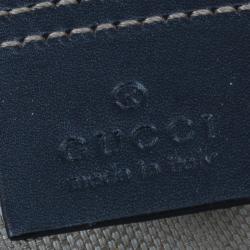 Pre Owned حقيبة غوتشي سوبريم فلات GG  ماسنجر كانفاس مونوجرام