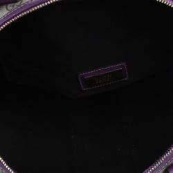 Pre Owned Gucci Limited Edition Purple Stripe GG Monogram Joy Boston Bag