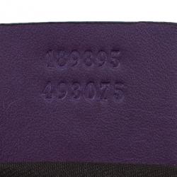 Pre Owned Gucci Limited Edition Purple Stripe GG Monogram Joy Boston Bag