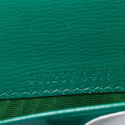 مملوكة مسبقًا محفظة غوتشي ديونيسوس جلد أسود صغيرة بسلسلة