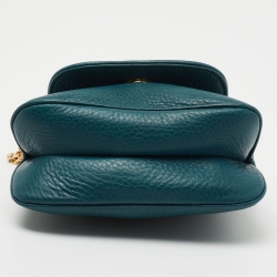 Pre Owned حقيبة كروس غوتشي 1973  جلد سوداء بحمالة كتف