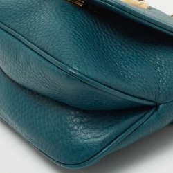 Pre Owned حقيبة كروس غوتشي 1973  جلد سوداء بحمالة كتف