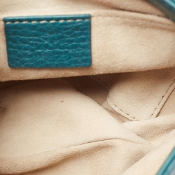 Pre Owned حقيبة كروس غوتشي 1973  جلد سوداء بحمالة كتف