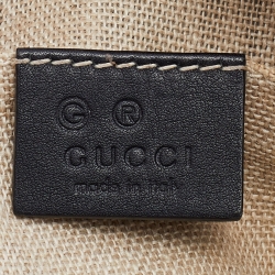 Gucci Black Microguccissima Leather Mini Dome Bag