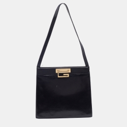 Gucci, Bags, Vintage Gucci Black Shoulder Bag