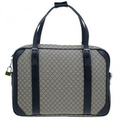 Gucci Black Monogram Canvas Diamante Briefcase