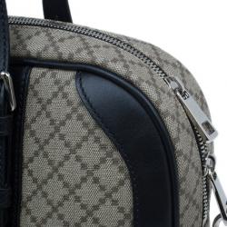 Gucci Black Monogram Canvas Diamante Briefcase