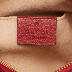 Pre Owned Gucci Multicolor Flora GG Supreme Coated Canvas and Leather Mini Ophidia Crossbody Bag