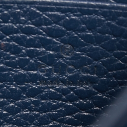 Gucci Navy Blue Leather Dionysus Wallet On Chain