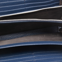 Gucci Navy Blue Leather Dionysus Wallet On Chain