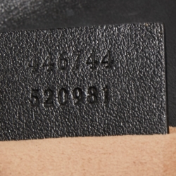 Gucci Black Matelassé Leather Mini GG Marmont Shoulder Bag