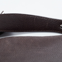 Pre Owned Gucci Beige/Ebony GG Canvas and Leather Techno Horsebit Flap Bag