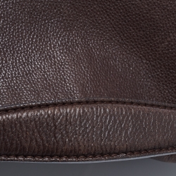 Pre Owned Gucci Beige/Ebony GG Canvas and Leather Techno Horsebit Flap Bag