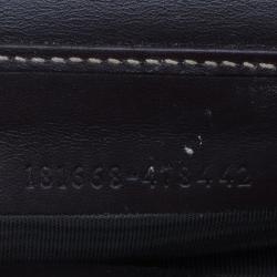 Pre Owned Gucci Brown Monogram Canvas Continental Wallet