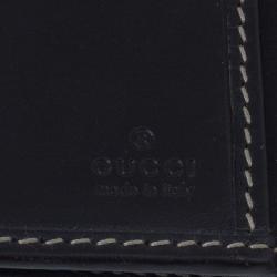 Pre Owned Gucci Brown Monogram Canvas Continental Wallet