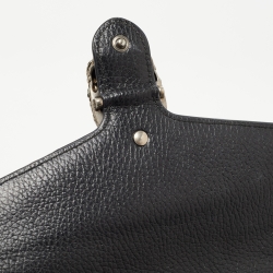 Gucci Black Leather Dionysus Wallet On Chain