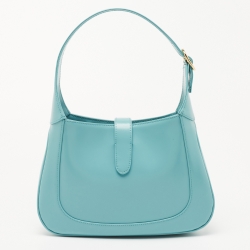 مملوكة مسبقًا Gucci Blue Leather Jackie 1961 Small Shoulder Bag