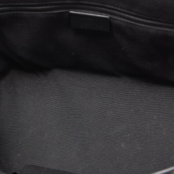 Pre Owned Gucci Green/Black GG Canvas and Leather Mini Tote