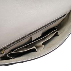 مملوكة مسبقًا Gucci Karung Printed Leather Bright Bit Crossbody