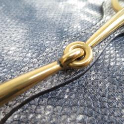 مملوكة مسبقًا Gucci Karung Printed Leather Bright Bit Crossbody