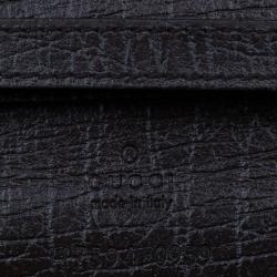 Pre Owned حقيبة كلتش غوتشي بامبو كانفاس مونوغرامي GG بني