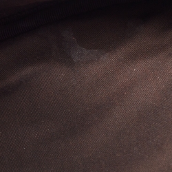 Pre Owned حقيبة ظهر غوتشي أورجينال GG بنية كانفاس مونوجرامي نقش غائر