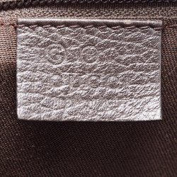 Pre Owned حقيبة ظهر غوتشي أورجينال GG بنية كانفاس مونوجرامي نقش غائر