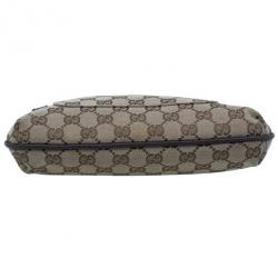 Pre Owned Gucci Beige Original GG Canvas Messenger Bag