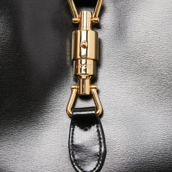 Gucci Black Leather Small Jackie 1961 Hobo
