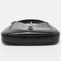 Gucci Black Leather Small Jackie 1961 Hobo