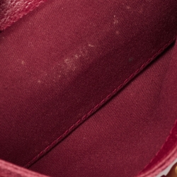 مملوكة مسبقًا حقيبة كلاتش غوتشي سلسلة هورسبيت مرصعة كانفاس GG سوداء