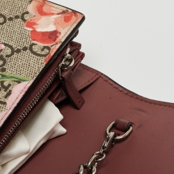 مملوكة مسبقًا محفظة غوتشي ديونيسوس جلد مزهر وكانفاس سوبريم جي جي متعددة الألوان بسلسة 