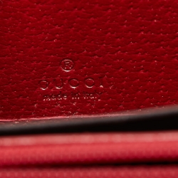 Gucci Multicolor GG Supreme Canvas Tian  Zip Around Wallet