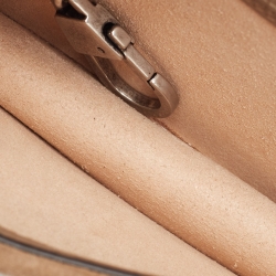 Pre Owned حقيبة كتف غوتشي طباعة زهور سوبر ميني ديونيسوس سوبريم GG متعددة الألوان/ بي ج