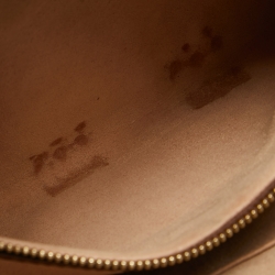 Pre Owned Gucci Brown/Beige GG Supreme Canvas and Leather Small Jackie 1961 Hobo