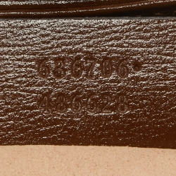 Pre Owned Gucci Brown/Beige GG Supreme Canvas and Leather Small Jackie 1961 Hobo