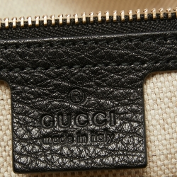 Gucci Black Leather Soho Disco Hobo