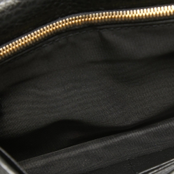 Gucci Black Leather Betty Wallet on Chain 