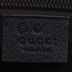 مملوكة مسبقًا Gucci Brown GG Nylon and Leather Tote